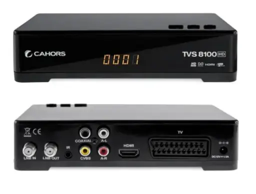 [VISTVS8100HD] RECEPTEUR SATELLITE HD FTA PVR Ready CAHORS