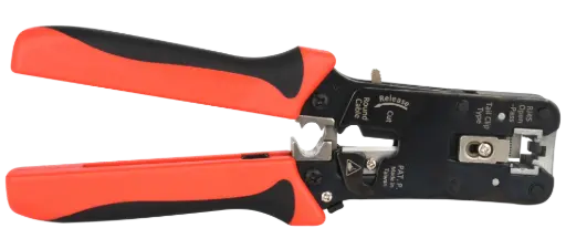 [ELB999544-B0] PINCE A CONNECTEURS RJ45 FTP CABLE DIAM 7 A 8 - CAT6A - TRAVERSANT ELBAC