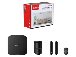 [DART-ARC3800H-03-FW2(868)-BLACK] KIT ALARME HUB 2 IP/WIFI/4G NOIR DAHUA 
