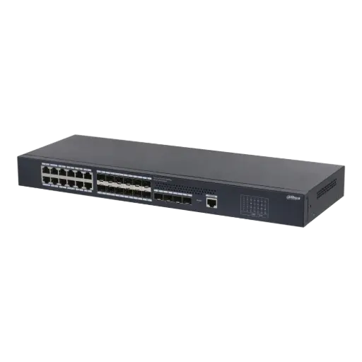 [DS5428-12GF12GT4XF] SWITCH MANAGEABLE L2+ 28 PORTS GIGABIT (12 RJ45, 12 SFP, 4 SFP+ 10G) DAHUA 