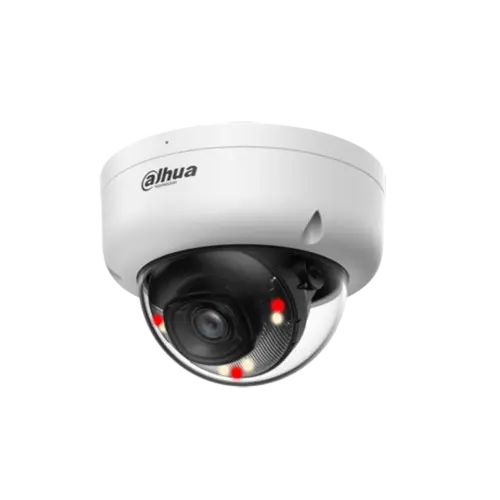 [DIPC-HDBW1239E1P-A-IL-0280B-S6] CAMERA DOME IP AV 2MP 2.8 mm IR 30m SMART DUAL LIGHT - POE IK08 DAHUA  