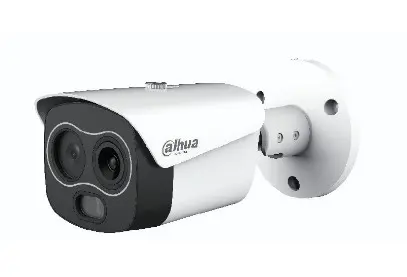 [DTPC-BF1241-TB3F4-DW-S8-V1] CAMERA BULLET Focale fixe Thermique 3.5mm et focale fixe 4mm - 256 x 192 - 4MP IR30 DAHUA  