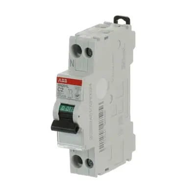 [ABBSN201LC2A] DISJONCTEUR PHASE NEUTRE SN201L A VIS 2 A / 4.5kA (470229) ABB