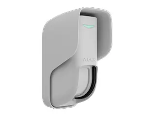 [AJ-CURTAINOUTDOOR] DETECTEUR RIDEAU 8-12m- 85° VERTICAL / 8° HORIZONTAL  RADIO BLANC AJAX