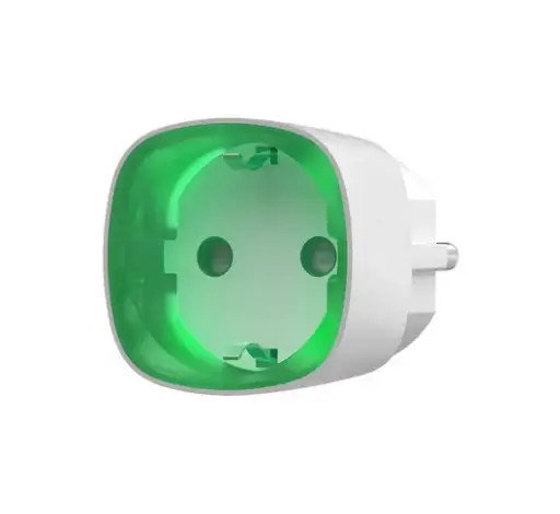 [AJSOCKET-W] PRISE INTELLIGENTE SANS FIL AVEC MONITEUR D'ENERGIE BLANCHE AJAX