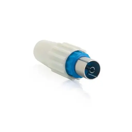 [CAMFF9.52L] FICHE COAXIALE FEMELLE Ø 9,52 mm LONGUE CAMERA 