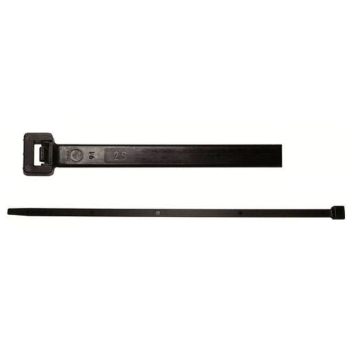 [CEL-146408] COLLIER CABLAGE PA6 - 2,5x100mm NOIR CELLPACK ( le sachet de 100)