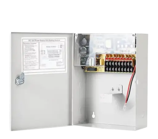 [DARM10A/9/B-V3] ARMOIRE ALIMENTATION 12V 10A DC  - 9 SORTIES 10A SECOURUE 