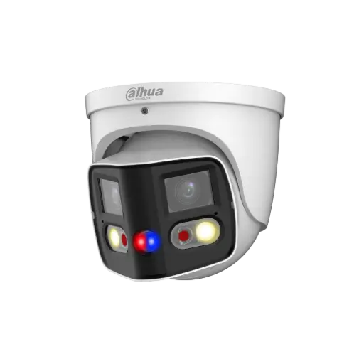 [DIPC-PDW3849P-A180-E2-AS-PV-0280B] CAMERA TIOC DOME IP 8MP 180° , Vue panoramique, IR 25 M DAHUA