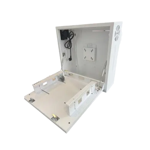 [DTLCO300] COFFRET MURAL NVR/ECRAN 600*600*200MM GRIS CLAIR TECLINK